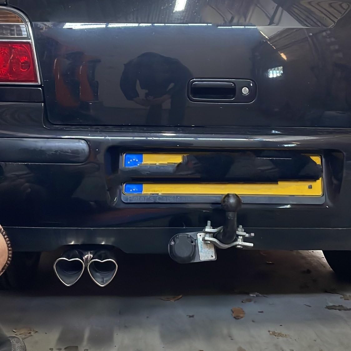 Amazon.co.jp: Homanpp デュアルアウトレットマフラー先端排気